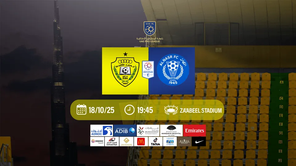 Al Wasl FC vs Al Nasr FC - Image 1