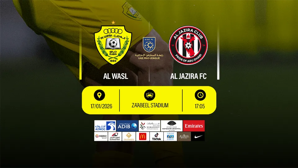 Al Wasl FC vs Al Jazira FC - Image 1